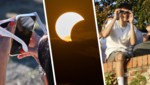 Die Sonnenfinsternis zog Menschen im ganzen Land in ihren Bann. 