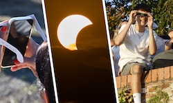 Die Sonnenfinsternis zog Menschen im ganzen Land in ihren Bann. 