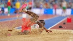 Endi Kingley sprang 16,25 Meter weit.