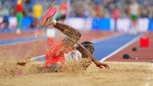 Endi Kingley sprang 16,25 Meter weit.