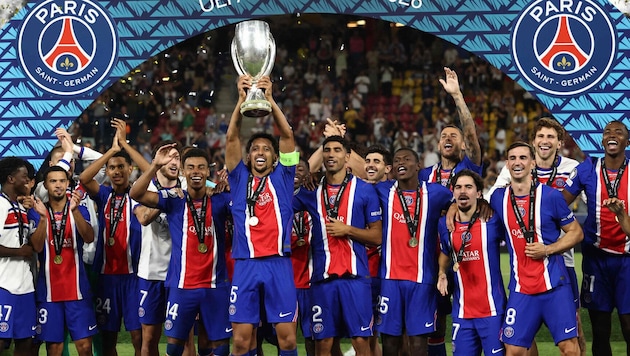 Paris has defended its Super Cup title ...