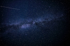 „Krone“-Fotograf Imre Antal fing den Meteorschauer über Niederösterreich ein.