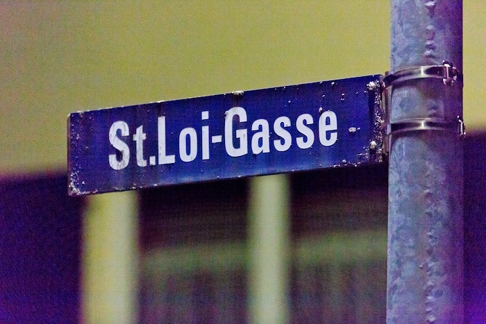 Die Einsatzkräfte wurden frühmorgens in die St. Loi-Gasse gerufen.
