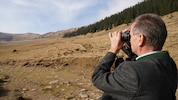 Projektwerber Peter Masser in dem Gebiet, in dem das Pumpspeicherkraftwerk geplant war.