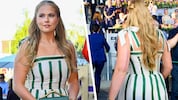 Beim Wow-Auftritt in Aachen zeigte Kronprinzessin Amalia auch ihre lange Narbe, die von einem ...