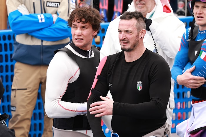 Giovanni Franzoni (links) und Dominik Paris