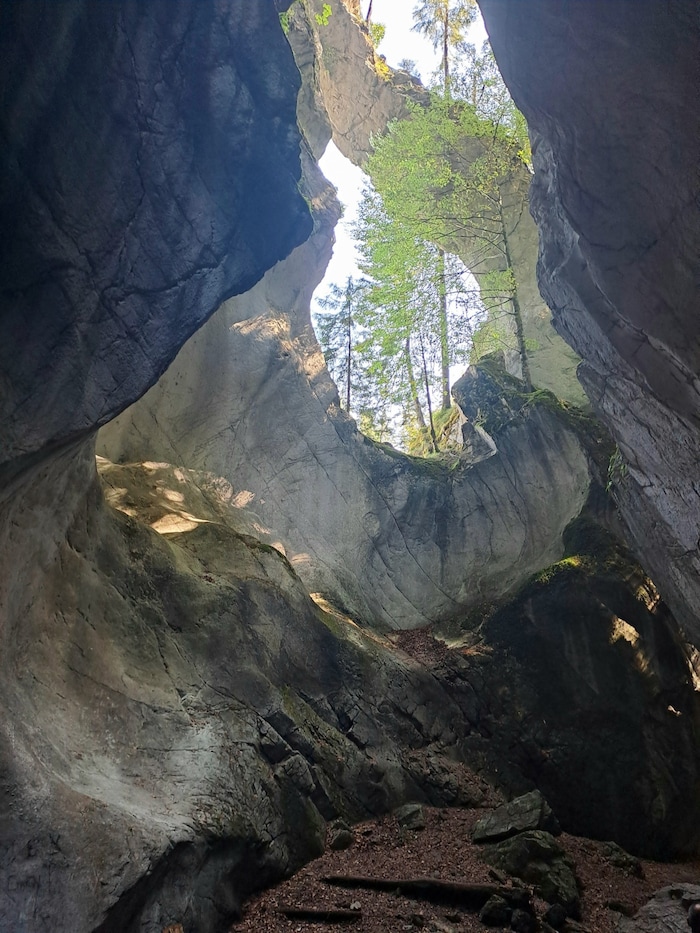 Das „Kirchle“ ist ein Beweis dafür, dass die Natur der beste Baumeister ist.