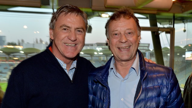 Walter Schachner mit Wolfgang Kienast