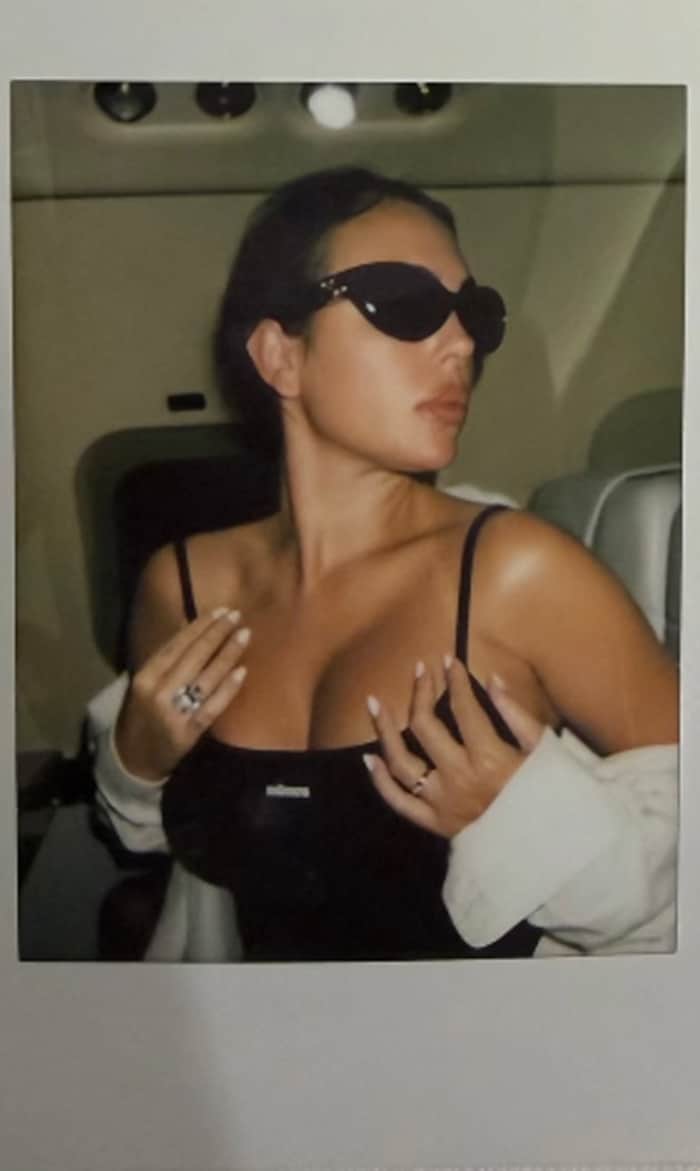 Georgina Rodríguez postete das erste Foto von sich nach der Hochzeit und zeigt sich im ...