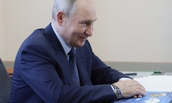 Zwischen Japan und Putin herrscht Streit aufgrund den Inseln, die zwischen ihnen liegen.