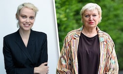 Marie-Luise Stockinger und Karin Bergmann (re.)
