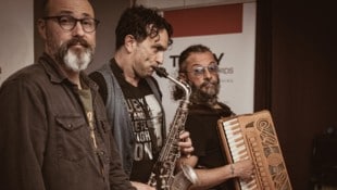Im Innviertel: Trio Gianluca Lusi, Simone Zanchini und Luigi Masciari mit italienischen Folk und ...