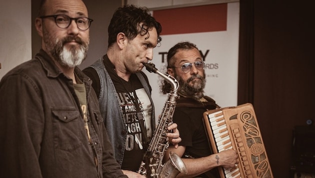 Im Innviertel: Trio Gianluca Lusi, Simone Zanchini und Luigi Masciari mit italienischen Folk und ...