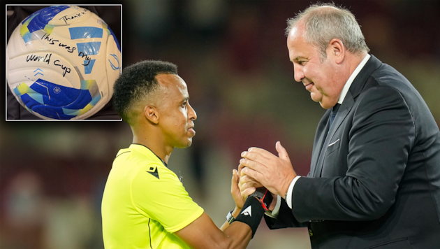 Omar Artan leitete den Supercup.