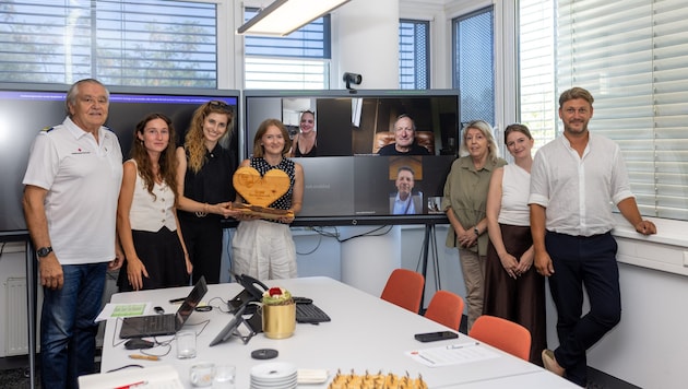 Unsere Fachjury war zum Teil persönlich in der Redaktion, aber auch mittels Video zugeschalten.