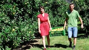 Victoria und Josef Singer bauen im oststeirischen Hartl Äpfel sowie andere Obstsorten an. 