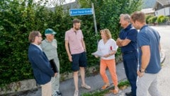 In der Josef-Thorak-Straße wehren sich Anrainer gegen neue Adressen. Die Stadt möchte den ...