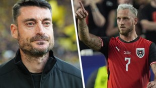 Albert Riera und Marko Arnautović