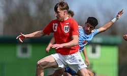 Kuchl-Stürmer Dominik Lechner absolvierte auch sechs Spiele für die U19-Auswahl des ÖFB.