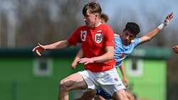 Kuchl-Stürmer Dominik Lechner absolvierte auch sechs Spiele für die U19-Auswahl des ÖFB.