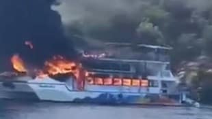 In der Türkei ist am Donnerstag ein Brand auf einem Ausflugsboot für Kinder ausgebrochen. Die ...