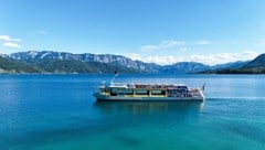 Dem Attersee droht Niedrigwasser.