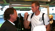 Wolfgang Kienast (li.), der am Freitag 70 wird, mit seinem Sohn Roman.