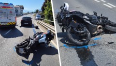 Auf der Tiroler Straße bei Hall kam es zu dem fatalen Unfall.