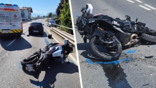 Auf der Tiroler Straße bei Hall kam es zu dem fatalen Unfall.