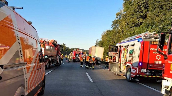 Großeinsatz: Der 24-jährige Mann verstarb noch vor Ort.