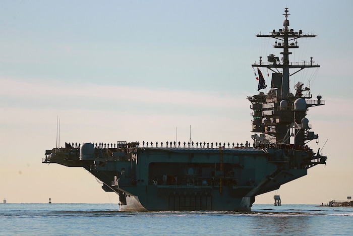 Der US-Flugzeugträger „USS Abraham Lincoln“ ist seit mehr als 260 Tagen im Einsatz.