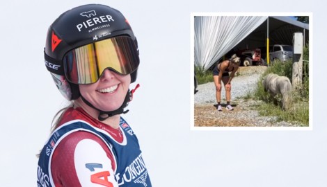 Cornelia Hütter bereitet sich intensiv auf die neue Saison vor. 