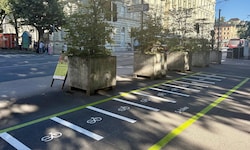 Die meisten Stationen kommen auf Flächen ehemaliger Radständer.