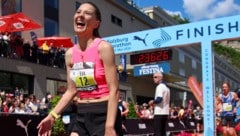 Eva Wutti gewann den Salzburg-Marathon in 2:36,22 Stunden, holte da das EM-Ticket.