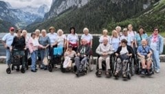Mit einer Gruppe ging es heuer an den Gosausee im oberösterreichischen Salzkammergut. 
