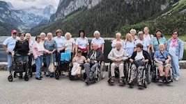 Mit einer Gruppe ging es heuer an den Gosausee im oberösterreichischen Salzkammergut. 