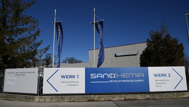 Die Firma Sanochemia in Neufeld beschäftigt derzeit knapp 200 Mitarbeiter.