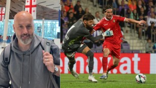 Daniel Haslacher (li.) schaffte den Sprung von der 2. Klasse in die 1. georgische Liga zu Spaeri ...