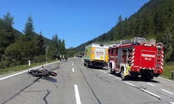 Die Feuerwehr Tweng war am Unfallort im Einsatz.