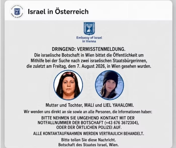Die Vermisstenanzeige