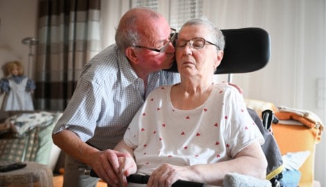 Rupert und Elfriede Lindner sind seit 63 Jahren verheiratet und haben zwei erwachsene Töchter. 