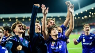 Die Austria jubelte über eine magische Europacup-Nacht.