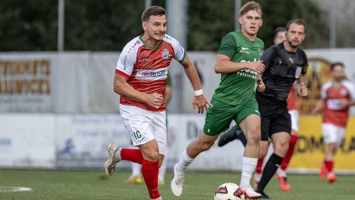 Für Alem Huremovic (li.) und seine Halleiner gab es keine Punkte.