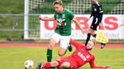 Valentin Safran (li.) und Völkermarkt schlugen zuletzt Philipp Baumgartner und ATSV Wolfsberg ...