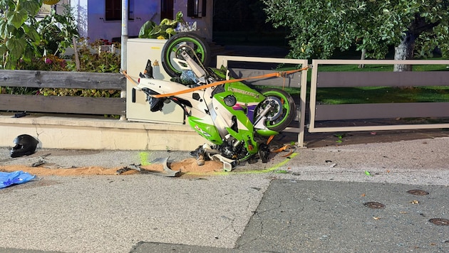 Für den 19-jährigen Biker kam jede Hilfe zu spät.
