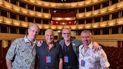 Thomas Schreiber, Goleador Johann K., Ralph „The Voice“ Schader und Toni Matosic (v. li.)