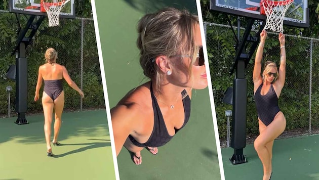 Aryna Sabalenka weiß sich in Szene zu setzen – nicht nur am Tennisplatz.(Bild: ...