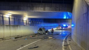 Am Auto des 31-Jährigen entstand ein Totalschaden. 