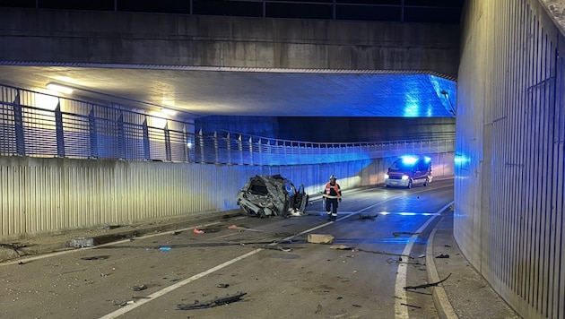 Am Auto des 31-Jährigen entstand ein Totalschaden.