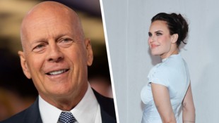 Tallulah Willis verbrachte an ihrem Hochzeitstag einen „zärtlichen Moment“ mit Vater Bruce ...
